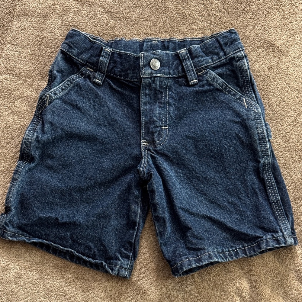 Wrangler Medium Wash Blue Denim Shorts